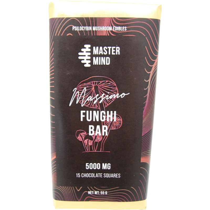 Premium quality mushroom chocolate bar Mastermind Funghi Bar