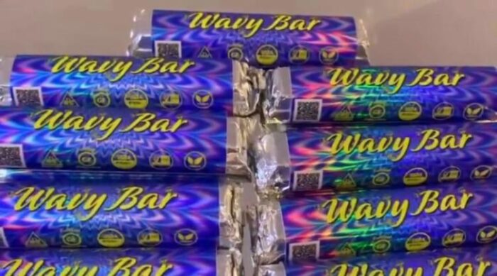 Wavy bar chocolate available for sale online