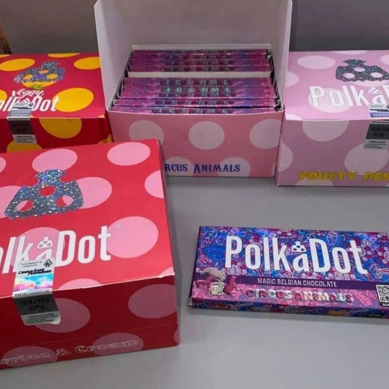 Buy Polka Dot magic mushroom chocolate bar online
